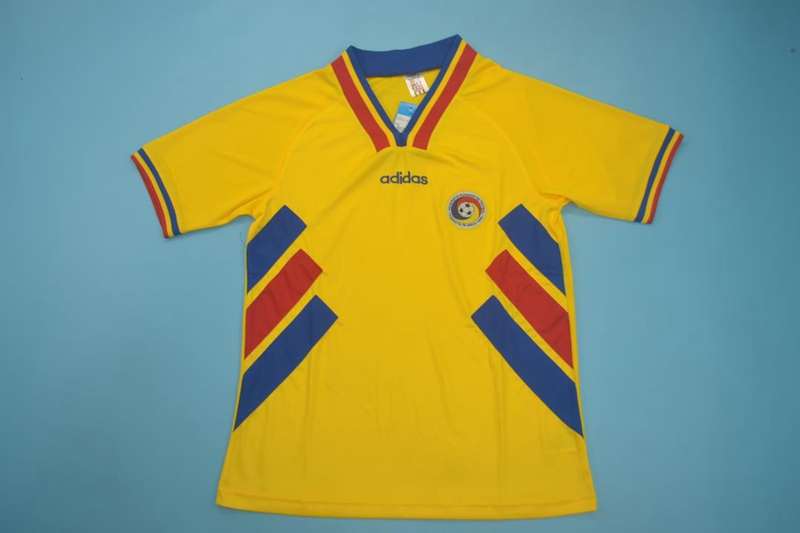 AAA Quality Romania 1994 Home Retro Soccer Jersey