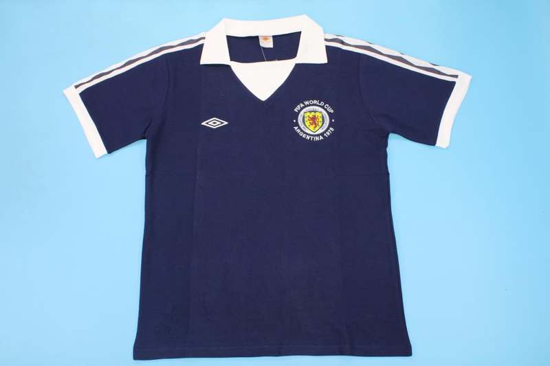 AAA Quality Scotland 1978 Home Retro Soccer Jersey