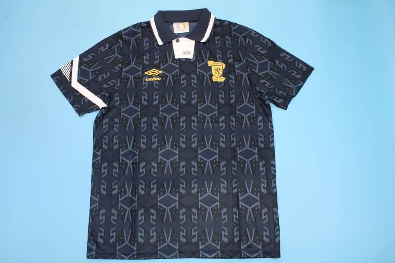 AAA Quality Scotland 1991/94 Home Retro Soccer Jersey