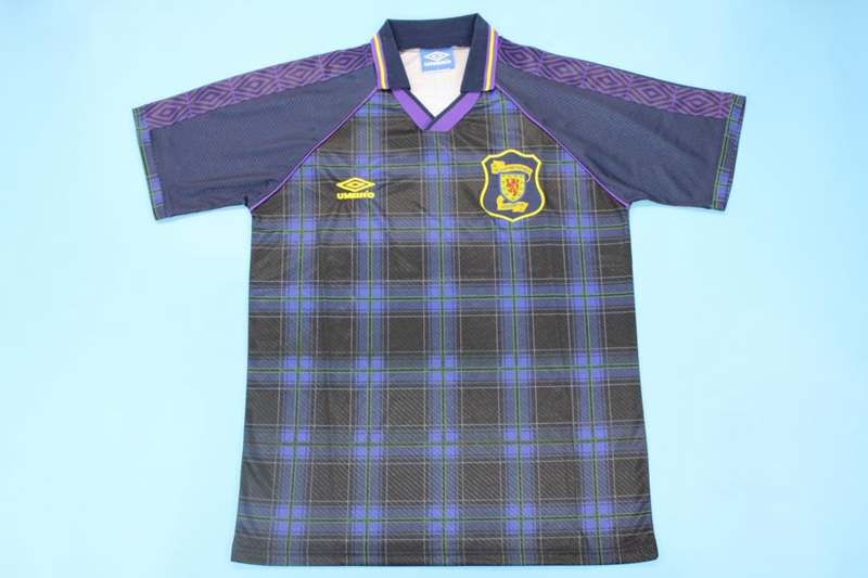AAA Quality Scotland 1994/96 Home Retro Soccer Jersey