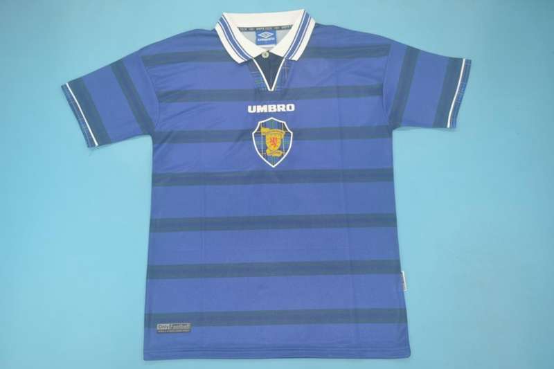 AAA Quality Scotland 1998/00 Home Retro Soccer Jersey